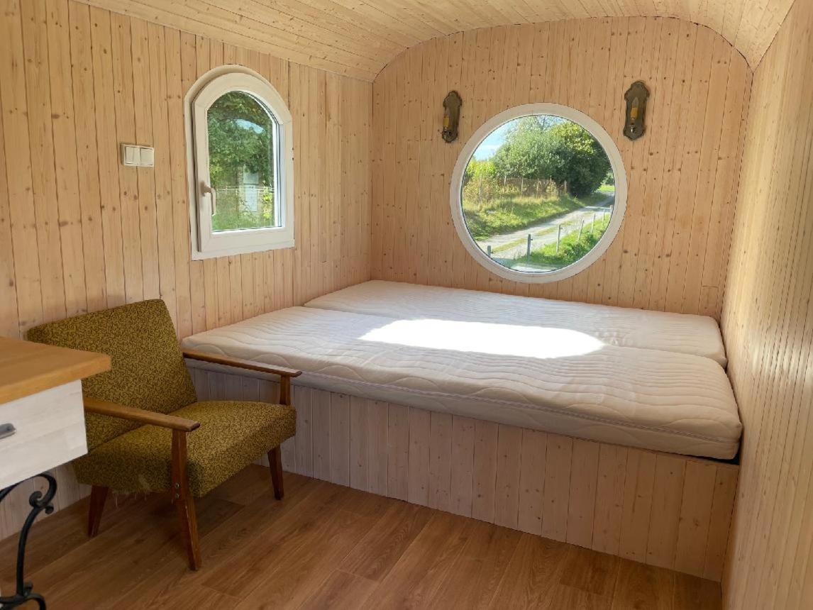 Glamping - Stylova Maringotka V Srdci Ladova Kraje, Pobliz Hlavniho Mesta Prahy Stribrna Skalice Екстериор снимка